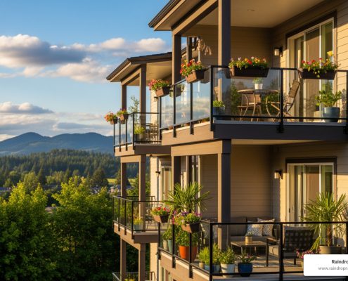 balconies in happy valley, or