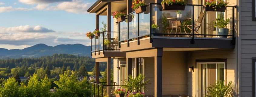 balconies in happy valley, or