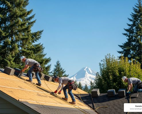 new roof installation in forest grove, or