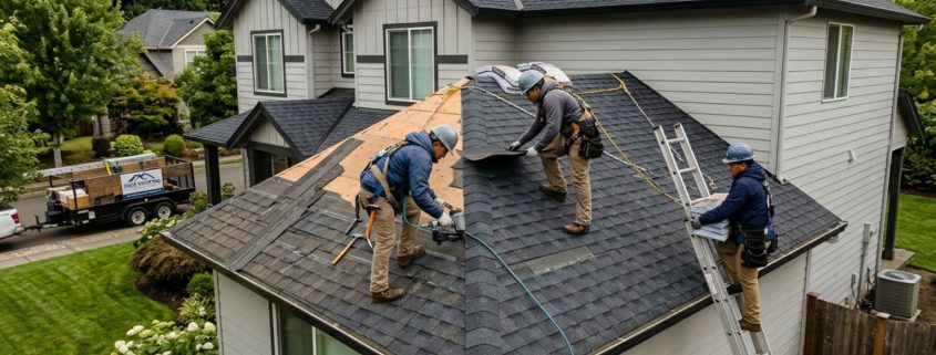 roof replacement in beaverton, or