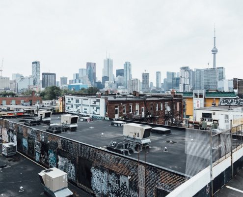 commercial building flat roof inspection overview - signs your commercial roof needs attention