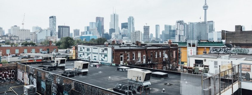 commercial building flat roof inspection overview - signs your commercial roof needs attention
