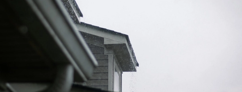 gutter styles and materials compared on a residential home in Beaverton Oregon