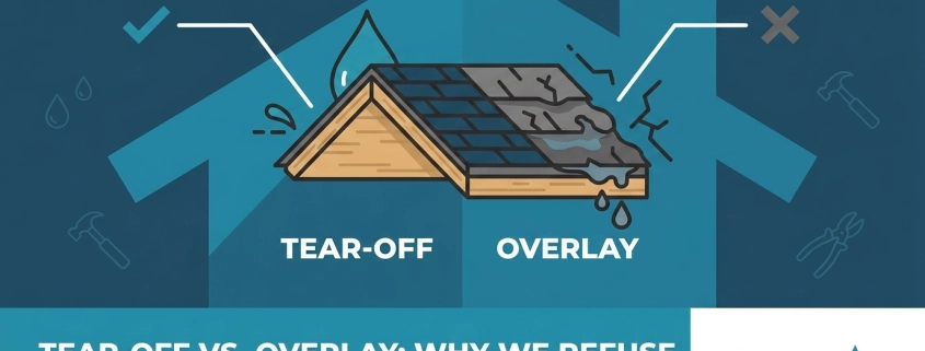 Tear-Off vs. Overlay: Why We Refuse to Roof Over Existing Shingles — featured image