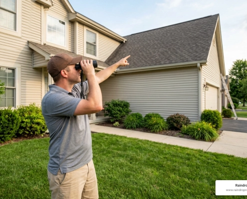 how to inspect your roof from the ground