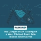The Danger of DIY Tarping on a Wet, Pitched Roof: Safe Indoor Alternatives — featured image