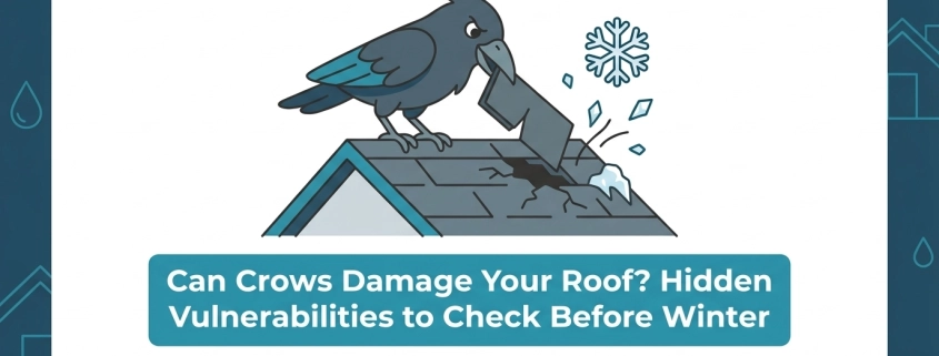 Can Crows Damage Your Roof? Hidden Vulnerabilities to Check Before Winter — featured image