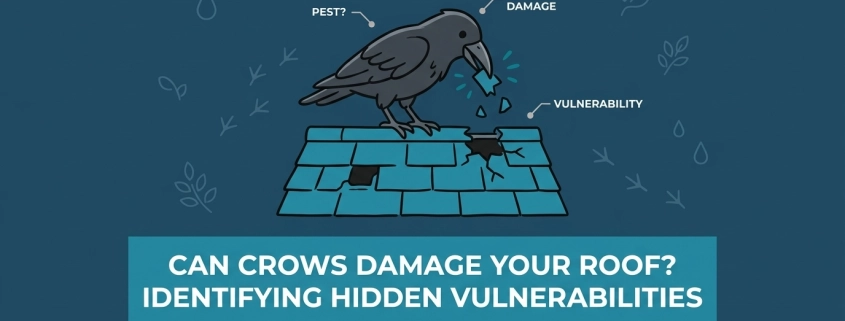Can Crows Damage Your Roof? Identifying Hidden Vulnerabilities — featured image
