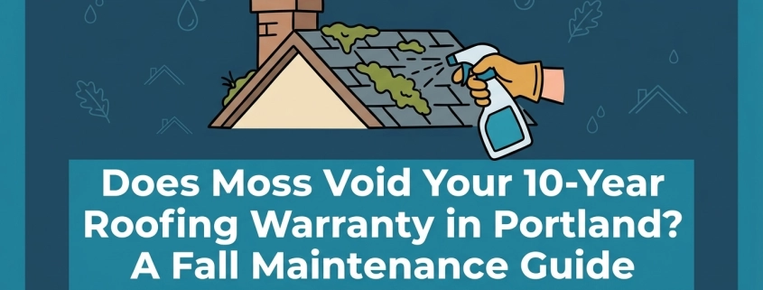 Does Moss Void Your 10-Year Roofing Warranty in Portland? A Fall Maintenance Guide — featured image